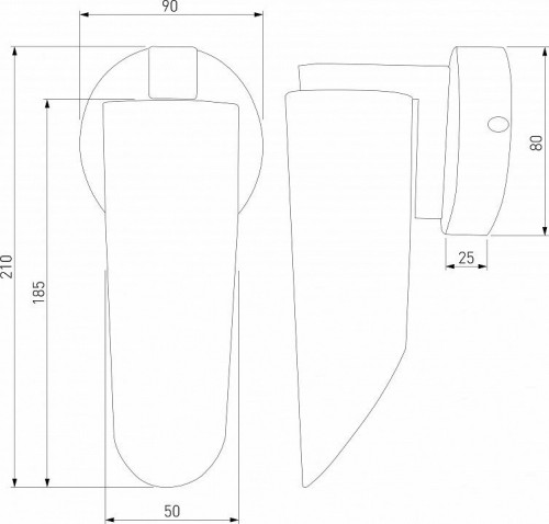 Бра Eurosvet Wing 40037/1 черный жемчуг