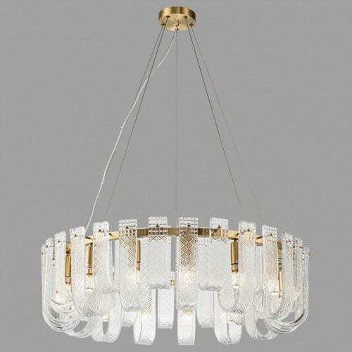 Подвесная люстра Belfast Severn 6601-800 BR CL Подвесная люстра Belfast Severn 6601-800 BR CL