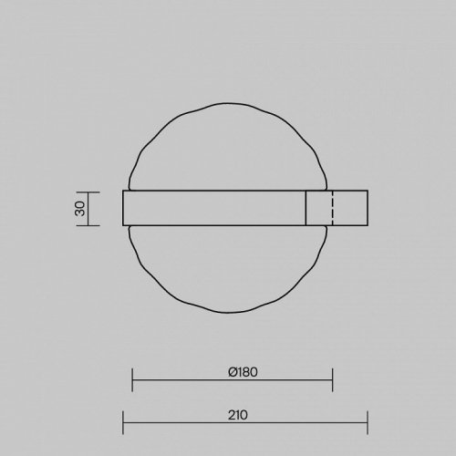 Настенный светильник Maytoni Misterio MOD379WL-L6B3K Настенный светильник Maytoni Misterio MOD379WL-L6B3K