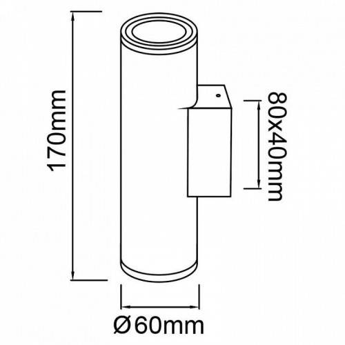 Настенный уличный светильник Mantra PERE 9097 Настенный уличный светильник Mantra PERE 9097