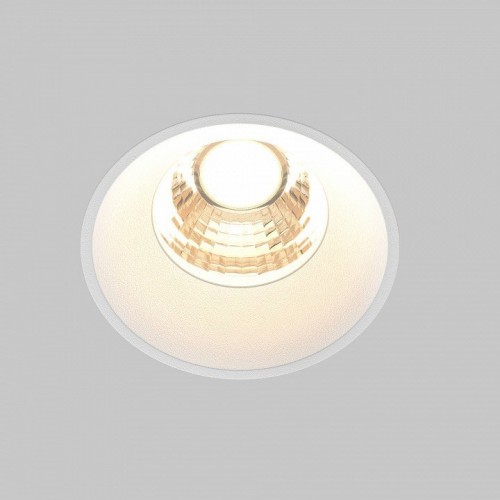 Точечный светильник Maytoni Round DL058-7W3K-TRS-W