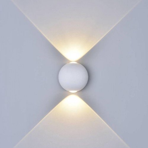 Настенный светодиодный светильник DesignLed GW Sfera-DBL GW-A161-2-6-WH-WW 003202 Настенный светодиодный светильник DesignLed GW Sfera-DBL GW-A161-2-6-WH-WW 003202