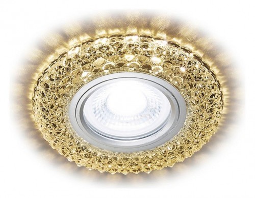 Точечный светильник Ambrella light Декоративные Кристалл Лайт S291 CH/W