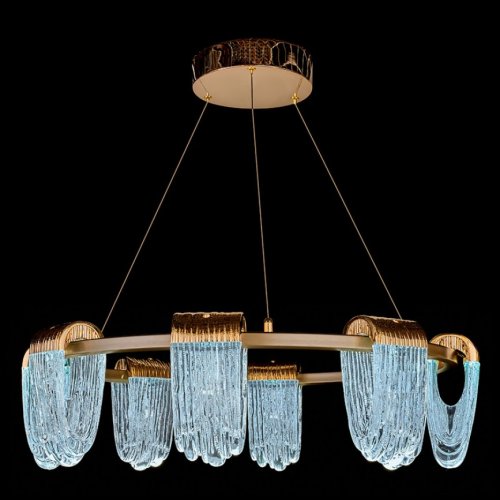 Подвесная люстра Cascade LE7717/8 Gold