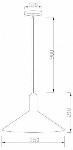 Подвесной светильник Moderli Forli V11549-1P