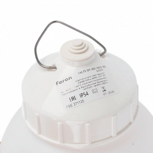 Промышленный подвесной светильник Feron НСП 01-60-003 53171