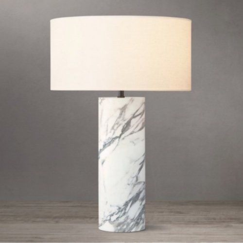 Интерьерная настольная лампа Stone Table Lamp 5003T marble
