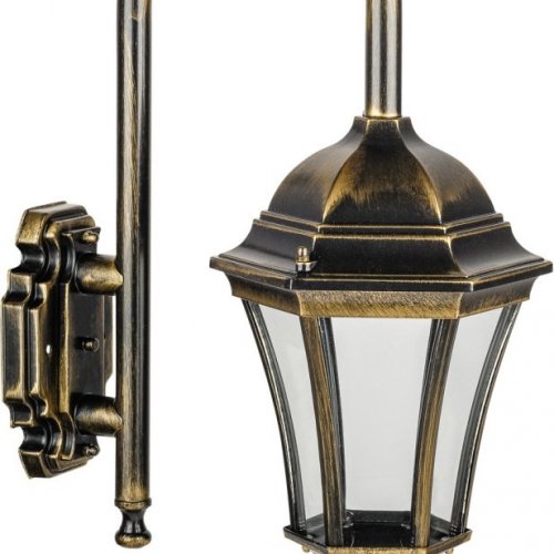 Настенный фонарь уличный Oasis Light ASTORIA 1 S 91302S/10 Gb Настенный фонарь уличный Oasis Light ASTORIA 1 S 91302S/10 Gb