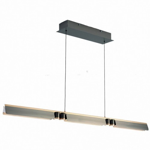 Подвесной светодиодный светильник iLedex Vision 9309D-1200-2 GR+BK Подвесной светодиодный светильник iLedex Vision 9309D-1200-2 GR+BK