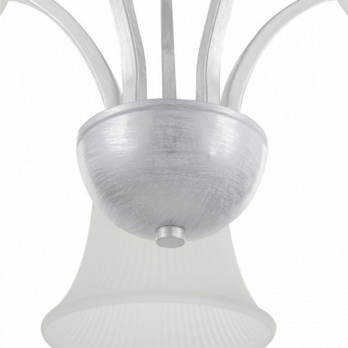 Потолочная люстра Arte Milano Napoli-1254 331254/5 WT+SL Потолочная люстра Arte Milano Napoli-1254 331254/5 WT+SL