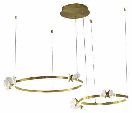 Подвесная люстра AM-Group MARIPOSA MARIPOSA SPD400+600 POLISHED GOLD Подвесная люстра AM-Group MARIPOSA MARIPOSA SPD400+600 POLISHED GOLD