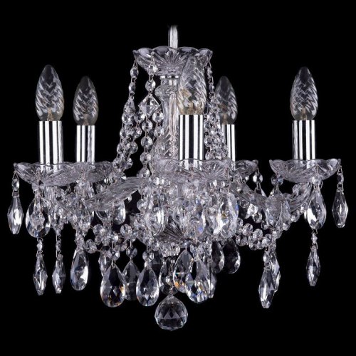 Подвесная люстра Bohemia Ivele Crystal 1413/5/141/Ni