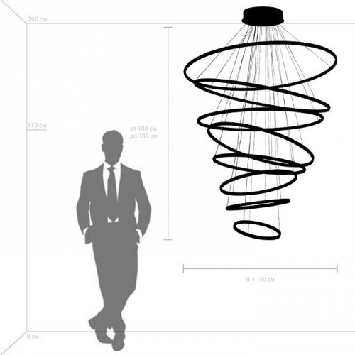 Подвесная люстра Lightstar Rotonda 736483 Подвесная люстра Lightstar Rotonda 736483