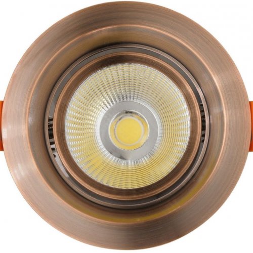 Встраиваемый светодиодный светильник Lumina Deco Dalston LDC Y115 RD+BR