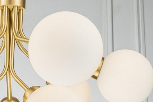 Подвесная люстра Belfast Bryson L-8130-6+3 BR GL