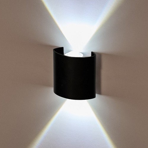 Настенный светодиодный светильник IMEX Cross IL.0014.0001-2 BK