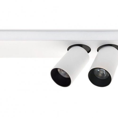 Светодиодный спот Lumien Hall Кайл 8002/2W-WT-BK