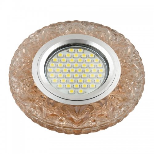 Встраиваемый светильник Fametto Luciole DLS-L146 Gu5.3 Glassy/Tea