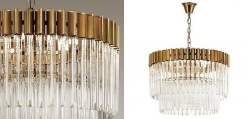 Подвесная люстра Imperiumloft Triangular Canes Coliseum 40,2494