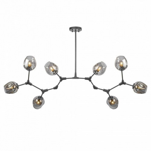 Люстра на штанге AM-Group LOFT LOFT-8 BK