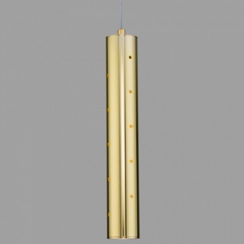 Подвесной светодиодный светильник Elektrostandard Bong 50214/1 Led золото a055667