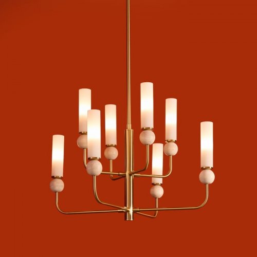 Потолочная люстра Sunspot FR5482CL-08BS