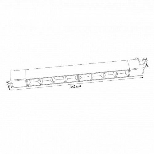 Встраиваемый светильник Volpe ULB-Q282 UL-00010121