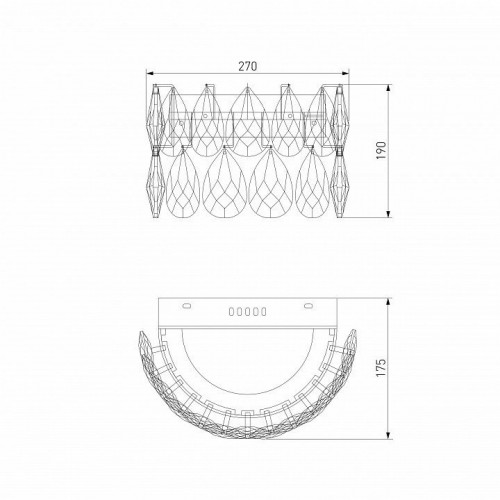 Бра Bogates Marvel 437/1 Strotskis