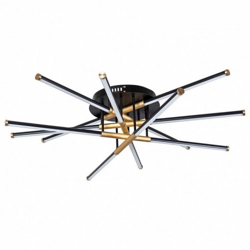 Потолочная светодиодная люстра Arte Lamp Fernando A2199PL-6BK Потолочная светодиодная люстра Arte Lamp Fernando A2199PL-6BK