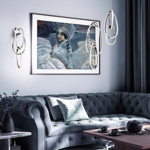 Подвесной светодиодный светильник Odeon Light Space 4891/32L