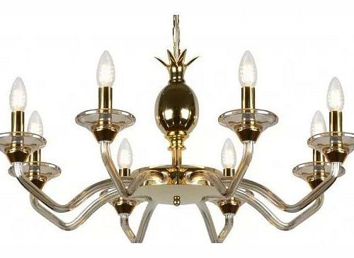 Подвесная люстра iLamp Flo YT2049-8 GD+COG