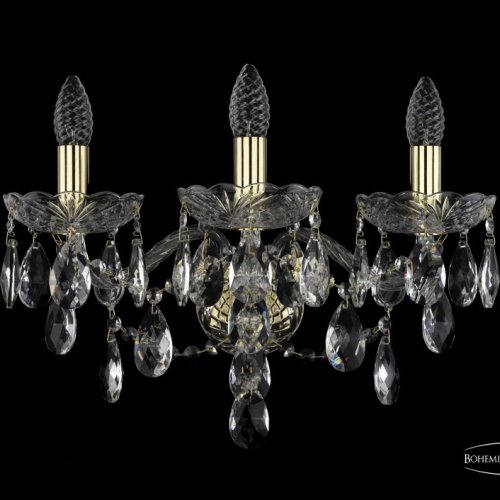 Бра Bohemia Ivele 1415B/3/165/XL/G Бра Bohemia Ivele 1415B/3/165/XL/G