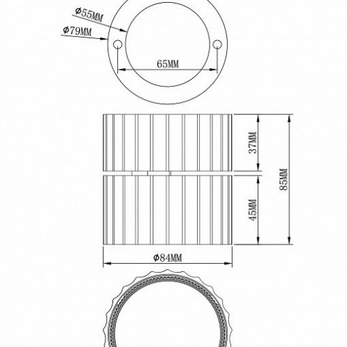 Накладной светильник Moderli  V11900-1C
