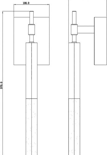 Бра Vita MB7747-1A br.brass