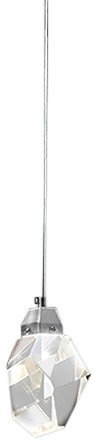 Подвесной светильник DeLight Collection Crystal rock MD-020B-1 chrome Подвесной светильник DeLight Collection Crystal rock MD-020B-1 chrome