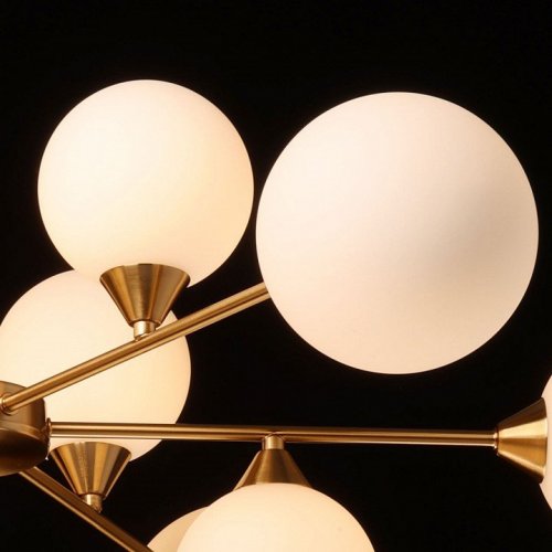 Потолочная люстра DeMarkt Оливия 306015612 Потолочная люстра DeMarkt Оливия 306015612