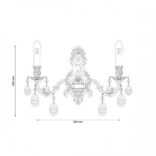 Бра Lucia Tucci Firenze W141.2 Cream White