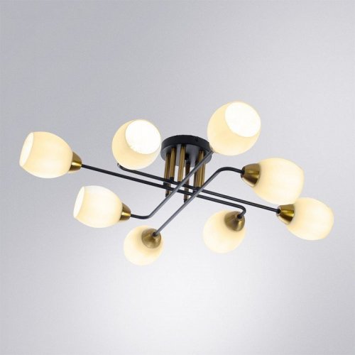 Потолочная люстра Arte Lamp Andrea A8141PL-8BK Потолочная люстра Arte Lamp Andrea A8141PL-8BK