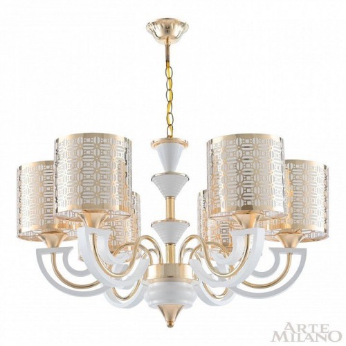 Подвесная люстра Arte Milano Florentia-8857 308857/6 Wh/Gd