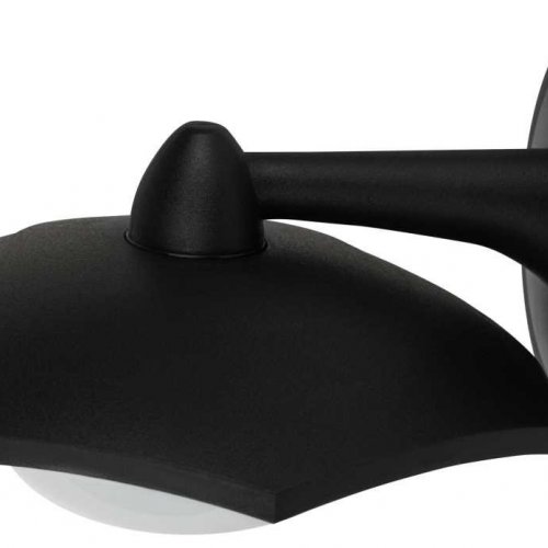 Садово-парковый светильник ЭРА «Дели 5» ДБУ 07-8-007 черный 6-гранный IP44 светодиодный 8Вт 3000K Б0064316