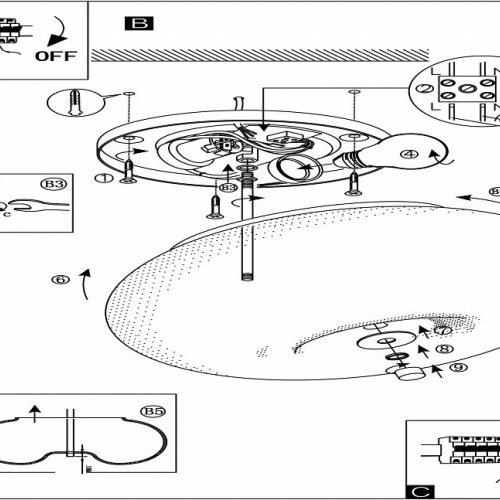 Светильник настенно-потолочный Eglo Optica 86811 Светильник настенно-потолочный Eglo Optica 86811