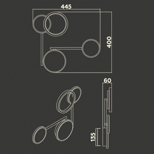Настенный светильник Ambrella light Line FL5197