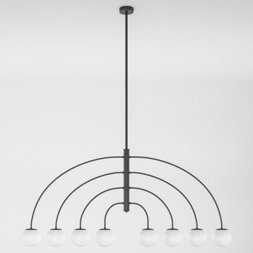 Потолочная люстра Eurosvet Cenacolo 30179/8 черный