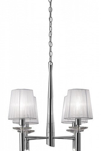 Подвесная люстра Mantra Tiffany Chrome 3852