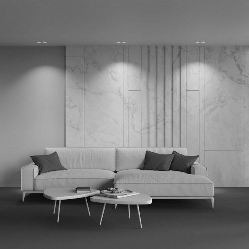 Встраиваемый светильник Maytoni Technical Gyps Modern DL129-GU10-02-W