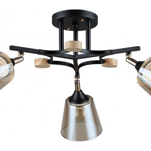 Потолочная люстра Arte Lamp Glassy A5078PL-3BK