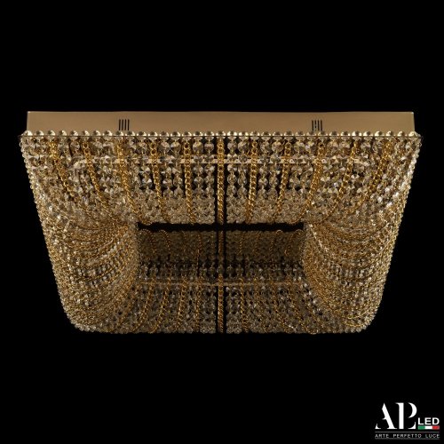 Потолочная люстра APL LED Sicilia SH603.2.60.M.Gd.3000 Потолочная люстра APL LED Sicilia SH603.2.60.M.Gd.3000