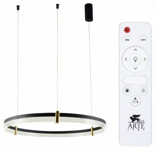 Подвесной светодиодный светильник Arte Lamp Mercury A2183SP-1BK