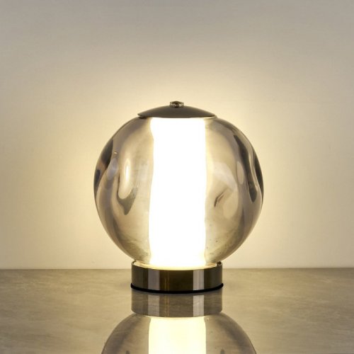 Интерьерная настольная лампа OD2437 OT2437-Z pearl black/smoke