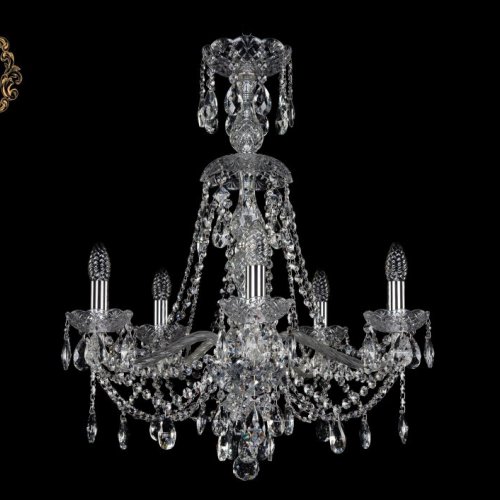 Подвесная люстра ArtClassic 11.21 11.21.5.200.XL-68.Cr.Sp Подвесная люстра ArtClassic 11.21 11.21.5.200.XL-68.Cr.Sp